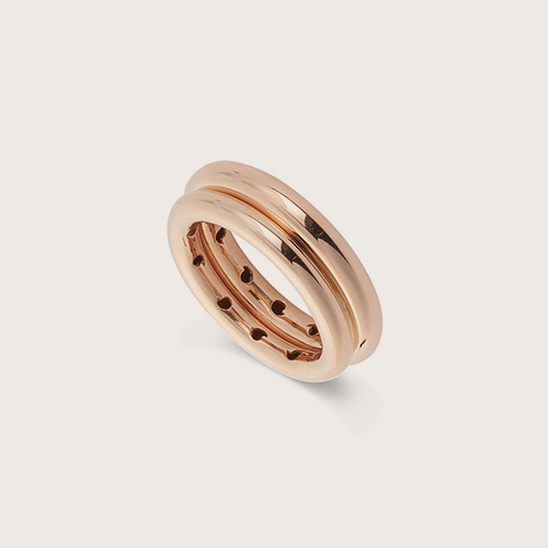 18 ct rose gold ring